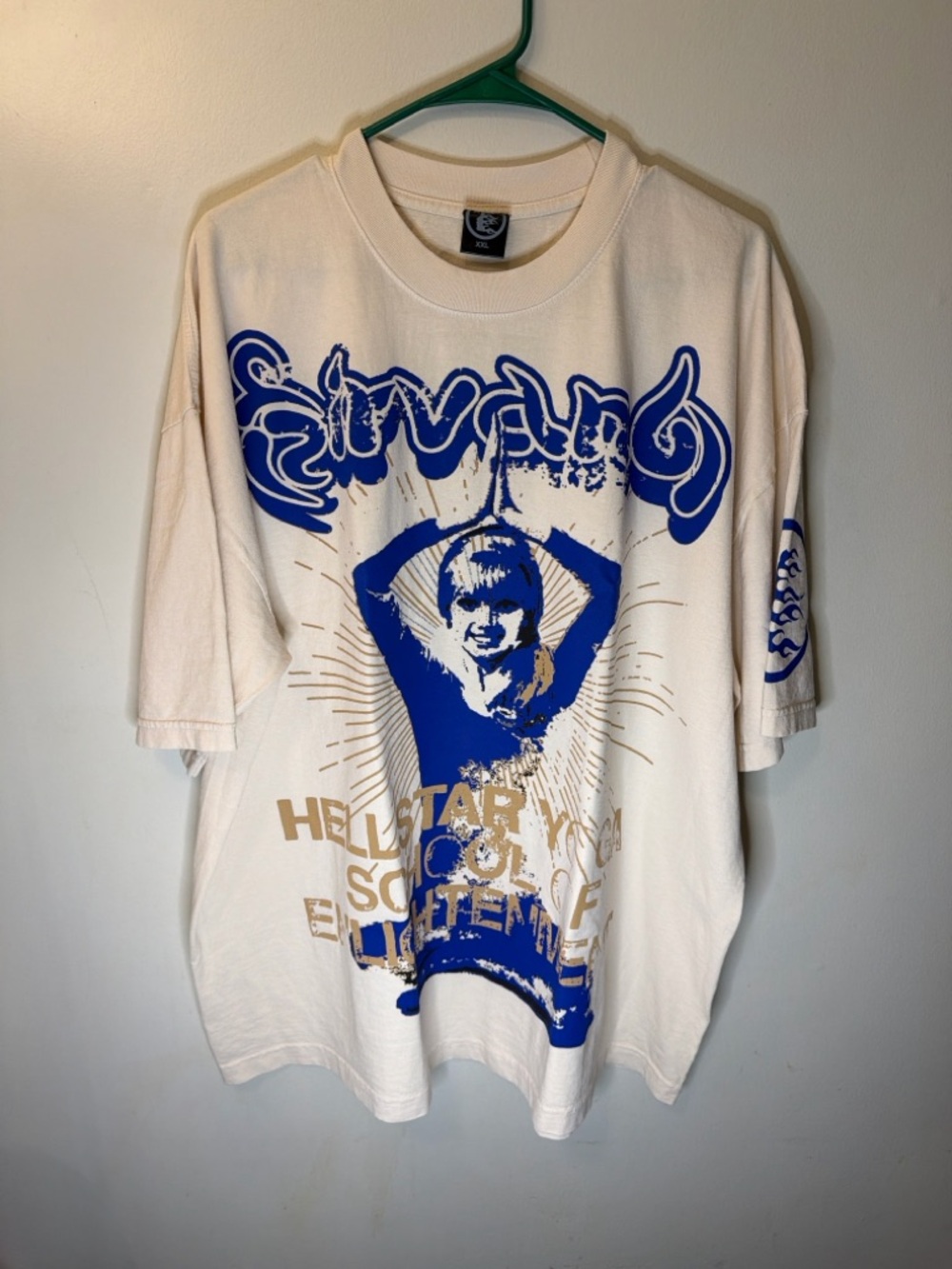 100% authentic Men’s XXL Hellstar “Yoga”T Shirt Brand New